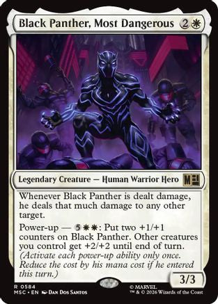 Black Panther, Most Dangerous (MSC-584) (Foil)