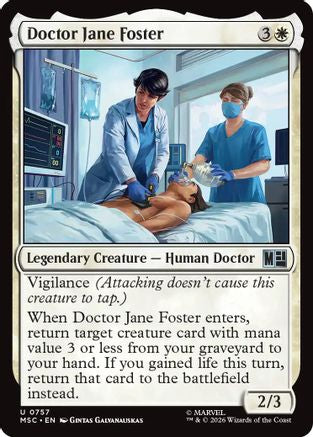 Doctor Jane Foster (MSC-757) (Foil)