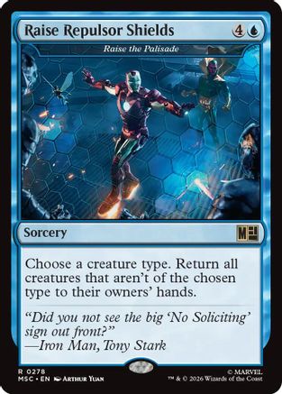 Raise Repulsor Shields (MSC-278)