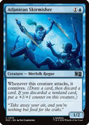 Atlantean Skirmisher (MSC-616) (Foil)