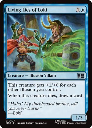 Living Lies of Loki (MSC-627) (Foil)