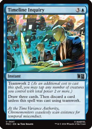 Timeline Inquiry (MSC-641) (Foil)