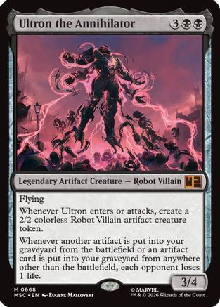 Ultron the Annihilator (MSC-668) (Foil)