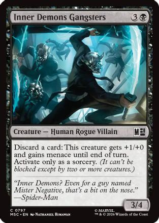 Inner Demons Gangsters (MSC-797) (Foil)