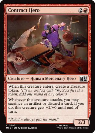 Contract Hero (MSC-683) (Foil)