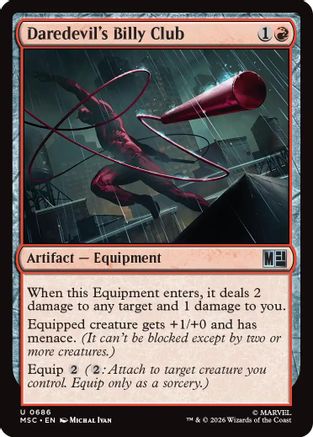 Daredevil's Billy Club (MSC-686) (Foil)