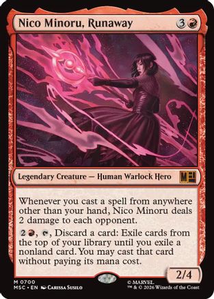 Nico Minoru, Runaway (MSC-700) (Foil)