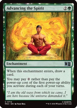 Advancing the Spirit (MSC-712) (Foil)