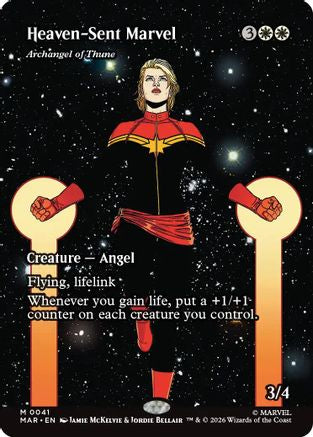 Heaven-Sent Marvel - Archangel of Thune (Borderless) (MAR-041)