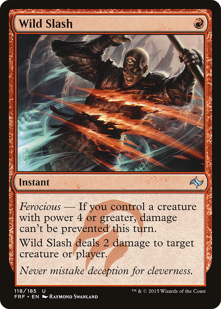Wild Slash (FRF-118) (Foil)