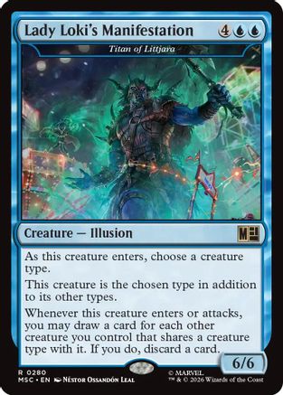 Lady Loki's Manifestation - Titan of Littjara (MSC-280)