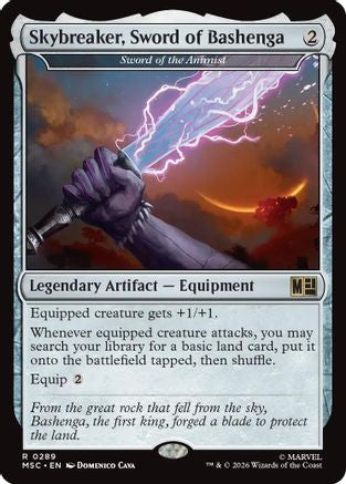 Skybreaker, Sword of Bashenga - Sword of the Animist (Surge Foil) (MSC-289)