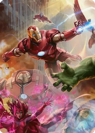 Iron Man, Futurist Paragon Art Card (AAMSH-001)