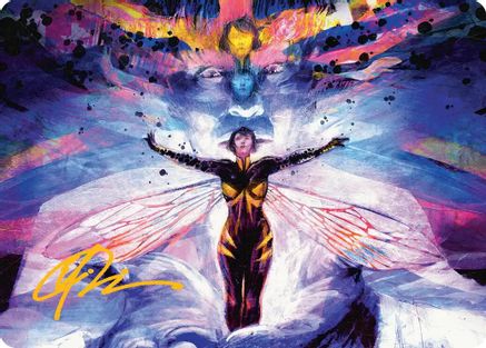 Pym Particles Art Card (Gold-Stamped Signature) (AAMSH-008)