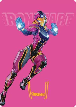 Ironheart, Clever Champion Art Card (Gold-Stamped Signature) (AAMSH-023)