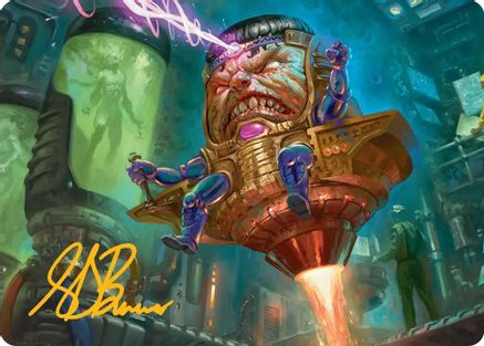 M.O.D.O.K. Art Card (Gold-Stamped Signature) (AAMSH-009)
