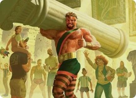 Hercules, Prince of Power Art Card (AAMSH-013)