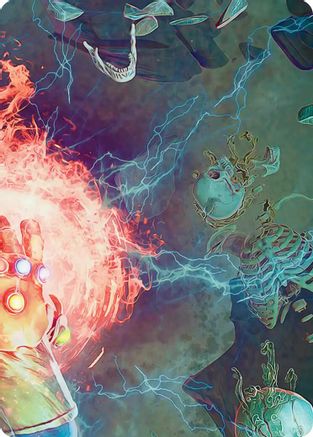 Thanos, the Mad Titan Art Card (3/9) (AAMSH-003)