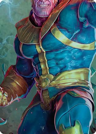 Thanos, the Mad Titan Art Card (5/9) (AAMSH-005)