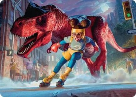 Moon Girl and Devil Dinosaur Art Card (AAMSH-014)