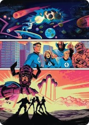 The Coming of Galactus Art Card (AAMSH-020)