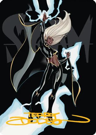 Storm, Windrider Art Card (Gold-Stamped Signature) (AAMSH-030)