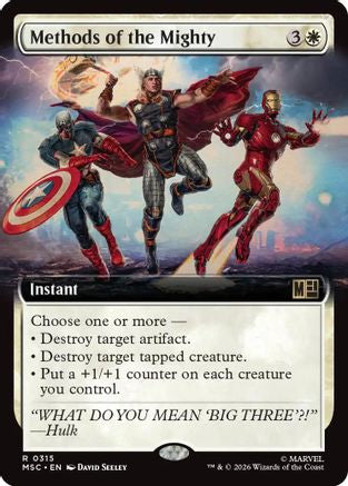 Methods of the Mighty (Extended Art) (MSC-315)