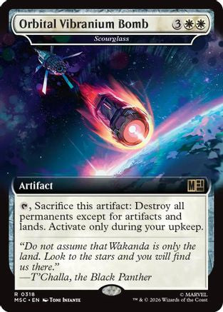 Orbital Vibranium Bomb - Scourglass (Extended Art) (MSC-318)