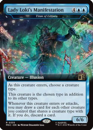 Lady Loki's Manifestation - Titan of Littjara (Extended Art) (MSC-335)