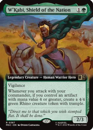 W'Kabi, Shield of the Nation (Extended Art) (MSC-387)