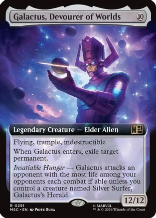 Galactus, Devourer of Worlds (Extended Art) (MSC-291)