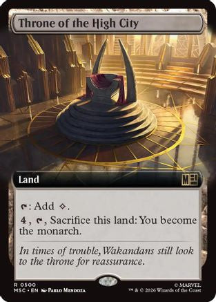 Throne of the High City (Extended Art) (MSC-500)