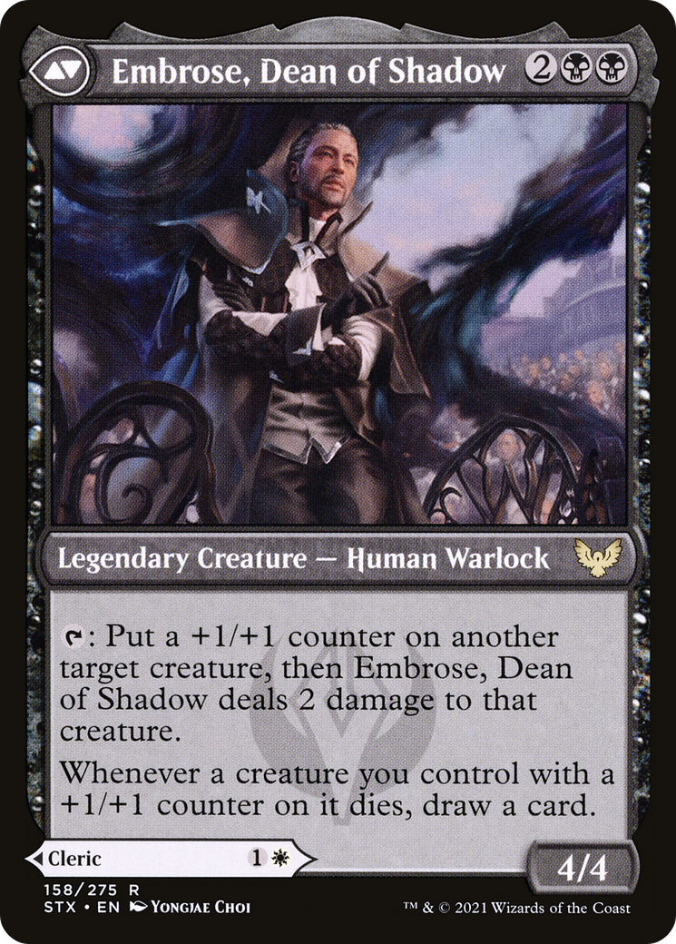 Shaile, Dean of Radiance // Embrose, Dean of Shadow (LIST-STX-158)