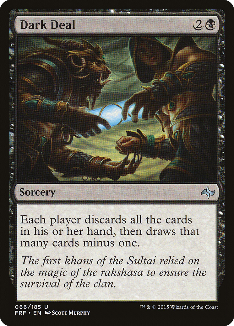 Dark Deal (FRF-066) (Foil)