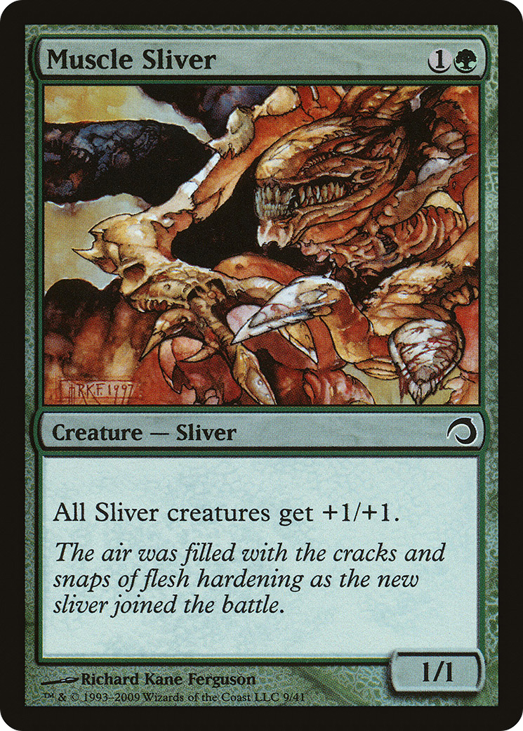 Muscle Sliver (PDS-009) (Foil)