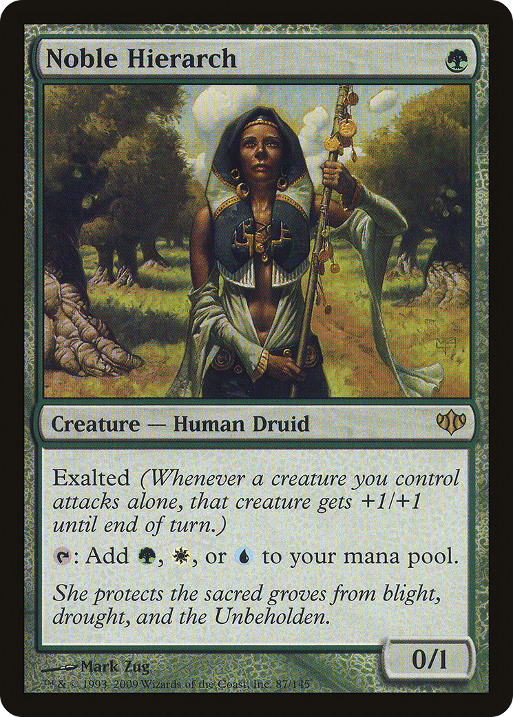 Noble Hierarch (CON-087) (Foil)