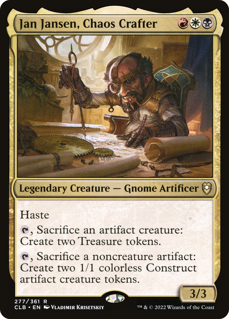 Jan Jansen, Chaos Crafter (CLB-277) (Foil)