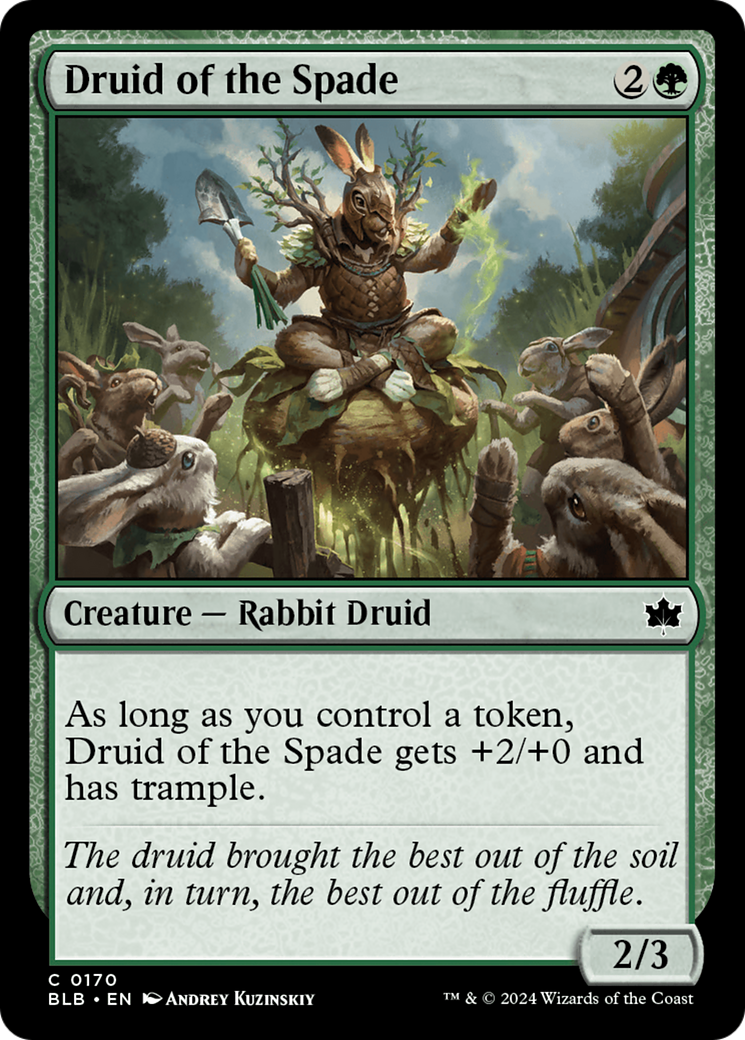 Druid of the Spade (BLB-170)