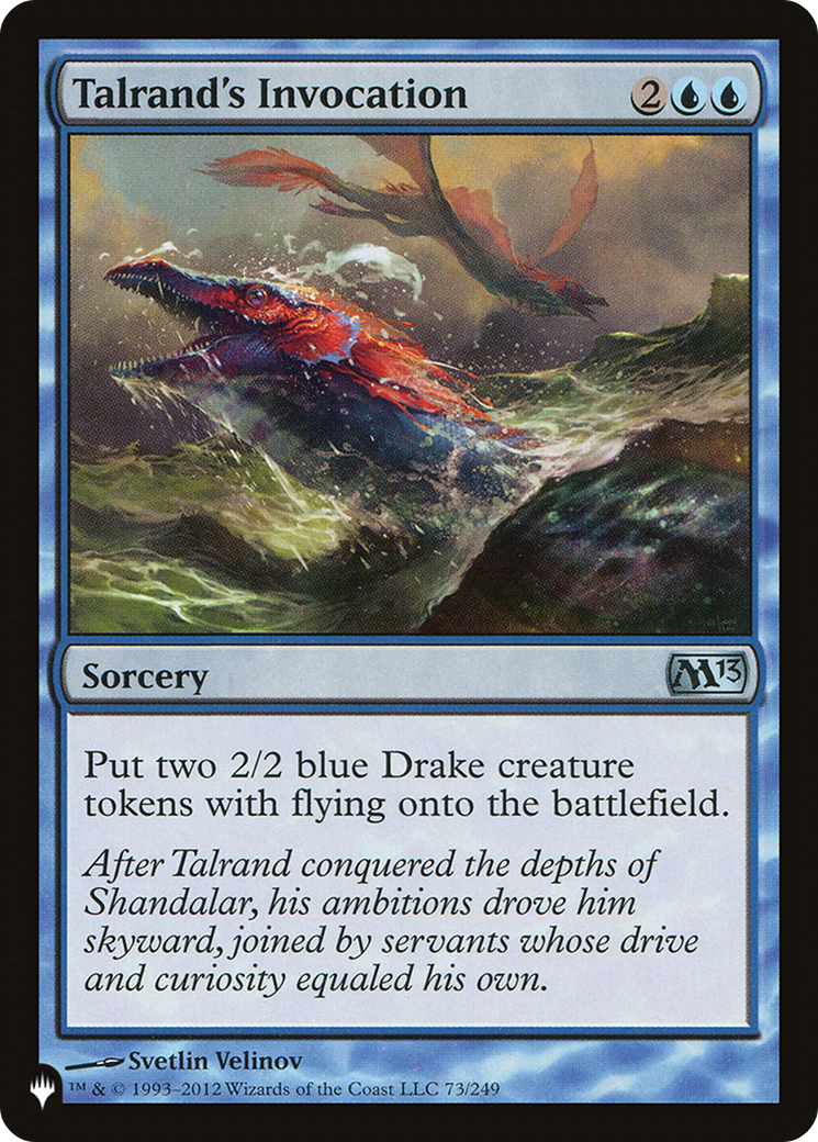 Talrand's Invocation (LIST-M13-73)