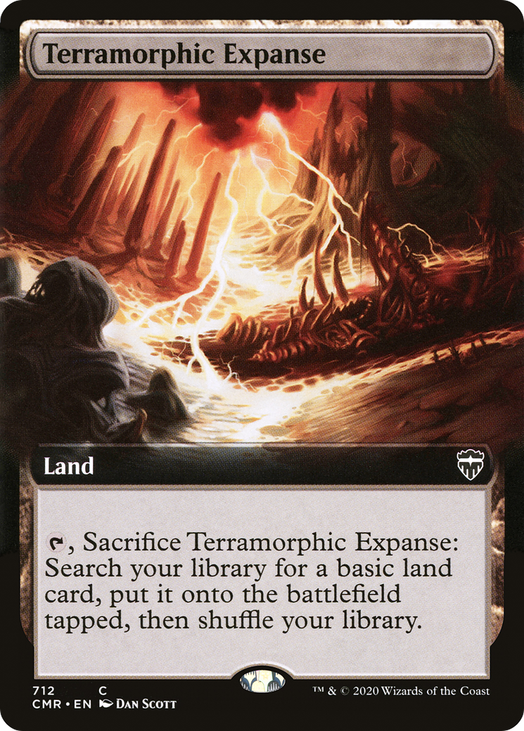 Terramorphic Expanse (CMR-712) (Extended Art) (Foil)