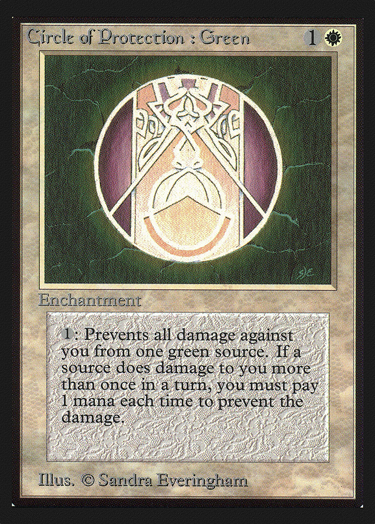 Circle of Protection: Green (CED-012)