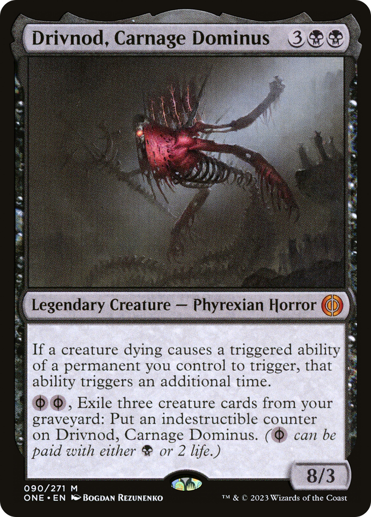 Drivnod, Carnage Dominus (ONE-090) (Foil)