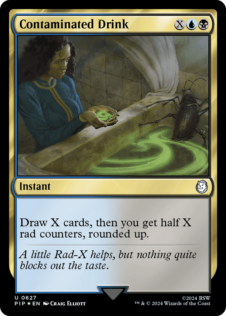 Contaminated Drink (PIP-627) (Surge Foil)