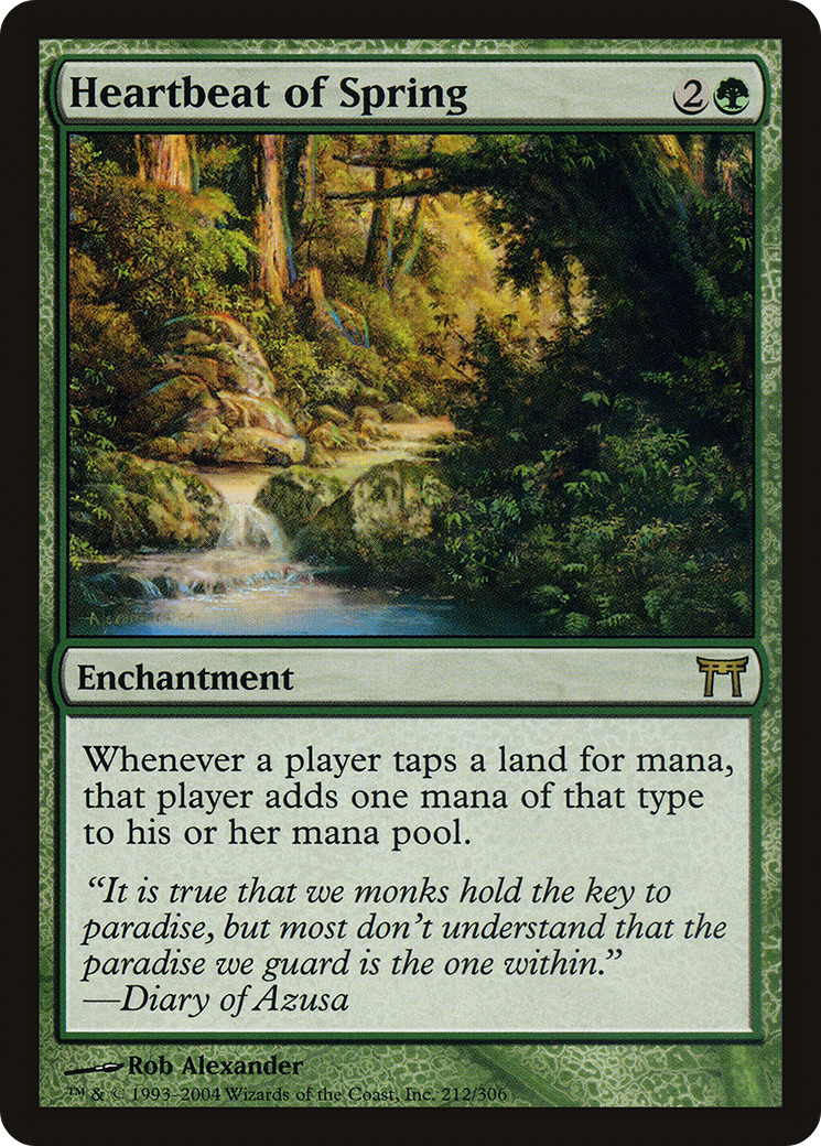 Heartbeat of Spring (CHK-212) (Foil)