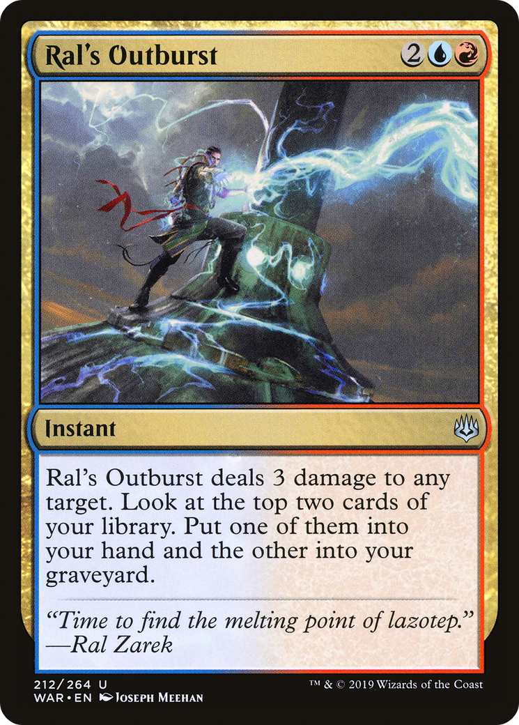 Ral's Outburst (WAR-212)