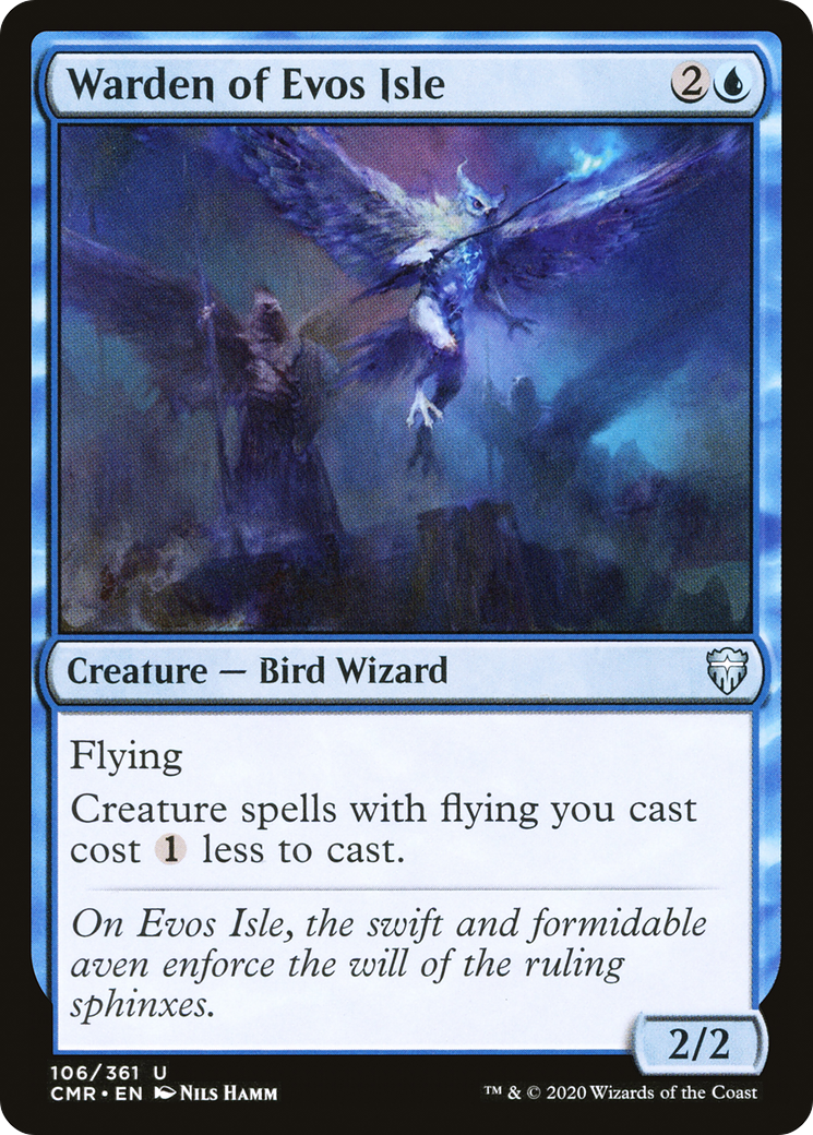 Warden of Evos Isle (CMR-106) (Foil)