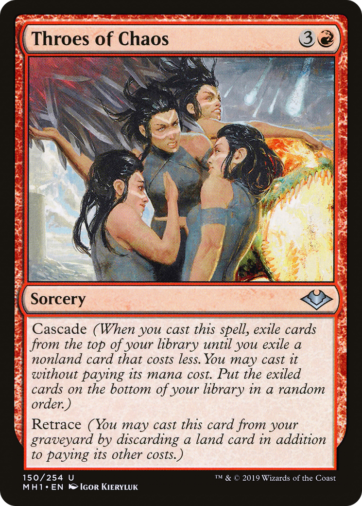 Throes of Chaos (MH1-150) (Foil)