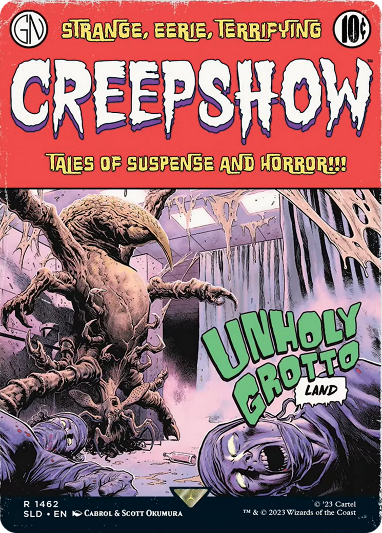 Unholy Grotto // Unholy Grotto (SLD-1462) (Full Art) (Borderless)