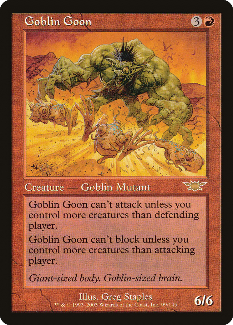 Goblin Goon (LGN-099) (Foil)