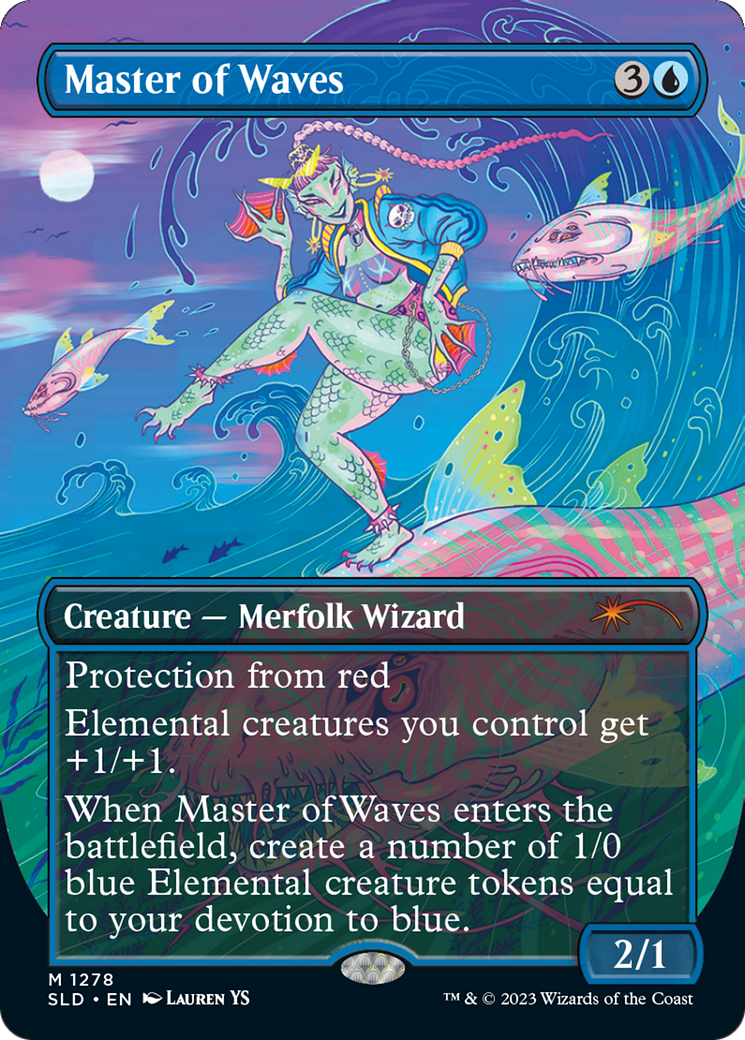 Master of Waves (SLD-1278) (Borderless)